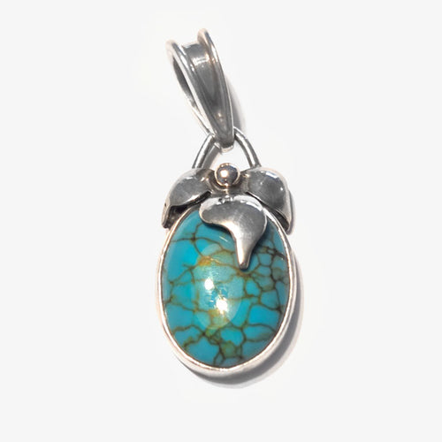 Sterling Silver & Turquoise Pendant