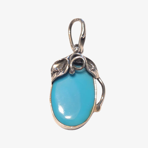 Sterling Silver & Turquoise Pendant