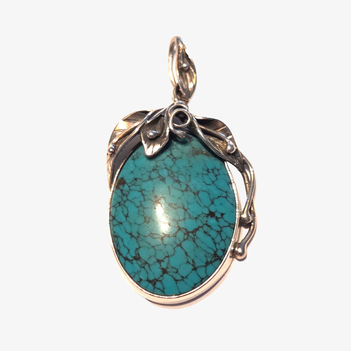 Sterling Silver & Turquoise Pendant