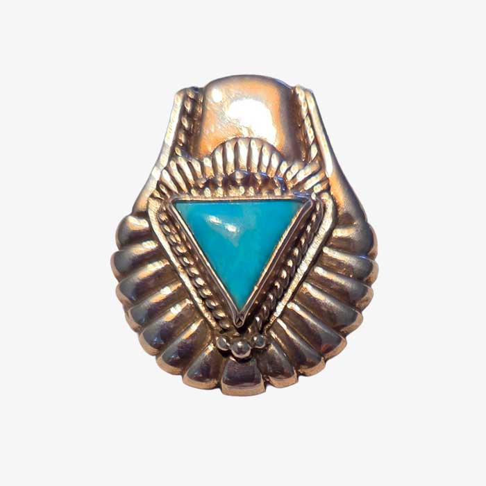 Sterling Silver & Turquoise Pendant