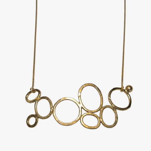 18K Gold over Silver Necklace with Extender