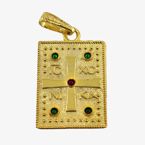 Orthodox Pendant 24K Gold over Silver