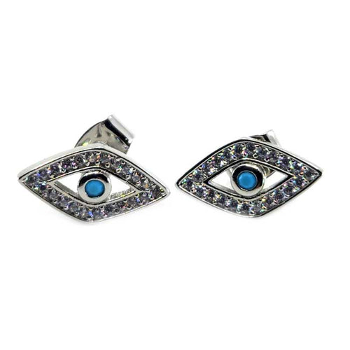 Evil Eye Posted Earrings