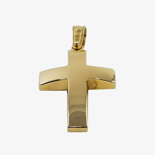 Solid 14K Gold Cross