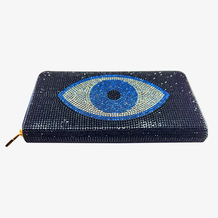 Evil Eye Compartment Wallet