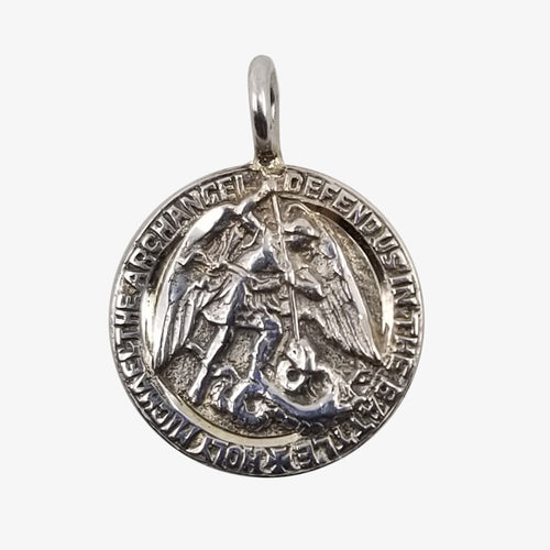 Sterling Silver St George Pendant