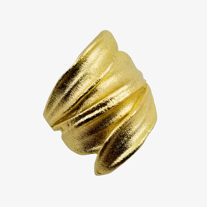 14K Gold Plated Bronze Ring