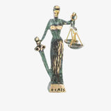 Bronze Scales of Justice Statue