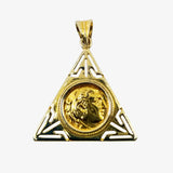 14K Yellow Gold Pendant