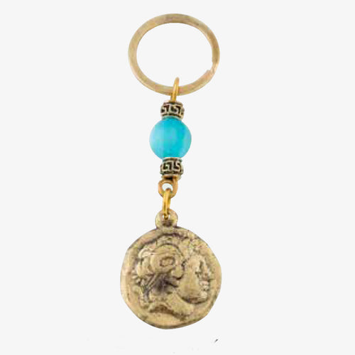 Bronze Key Chain - Alexander