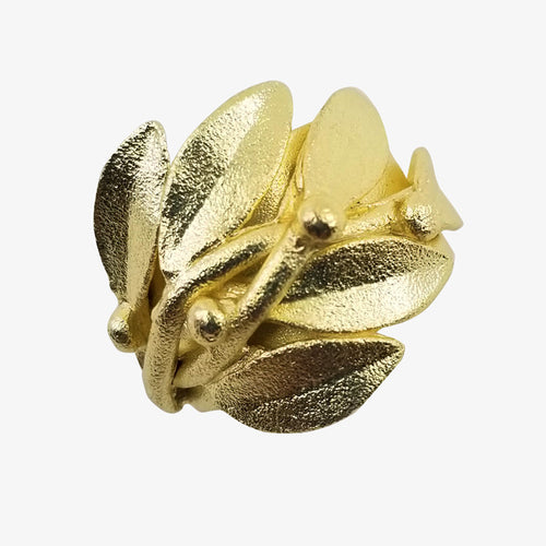 14K Gold Plated Bronze Ring