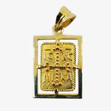 14K Yellow Gold Pendant