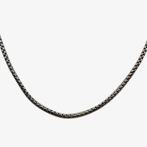 Sterling Silver Oxidized Chain