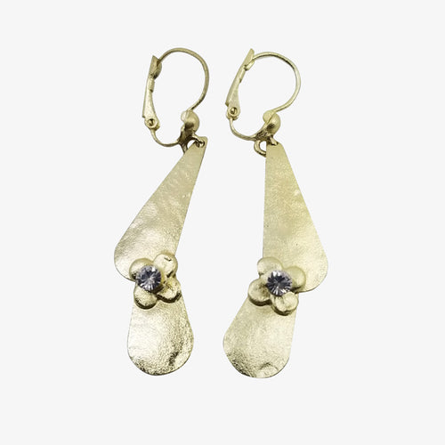 14K Gold plate over Bronze Earrings