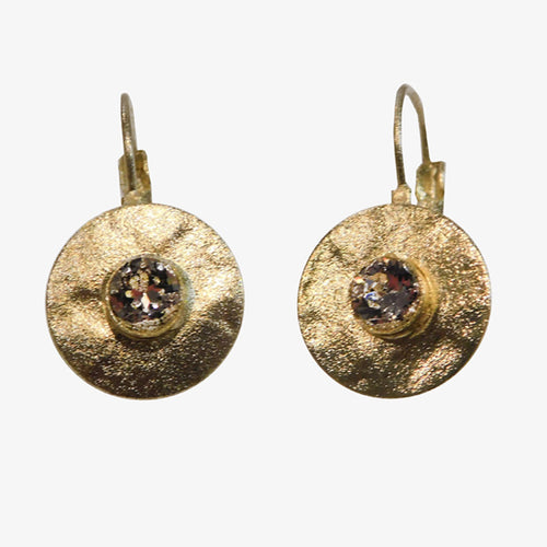 14K Gold over Bronze Earrings